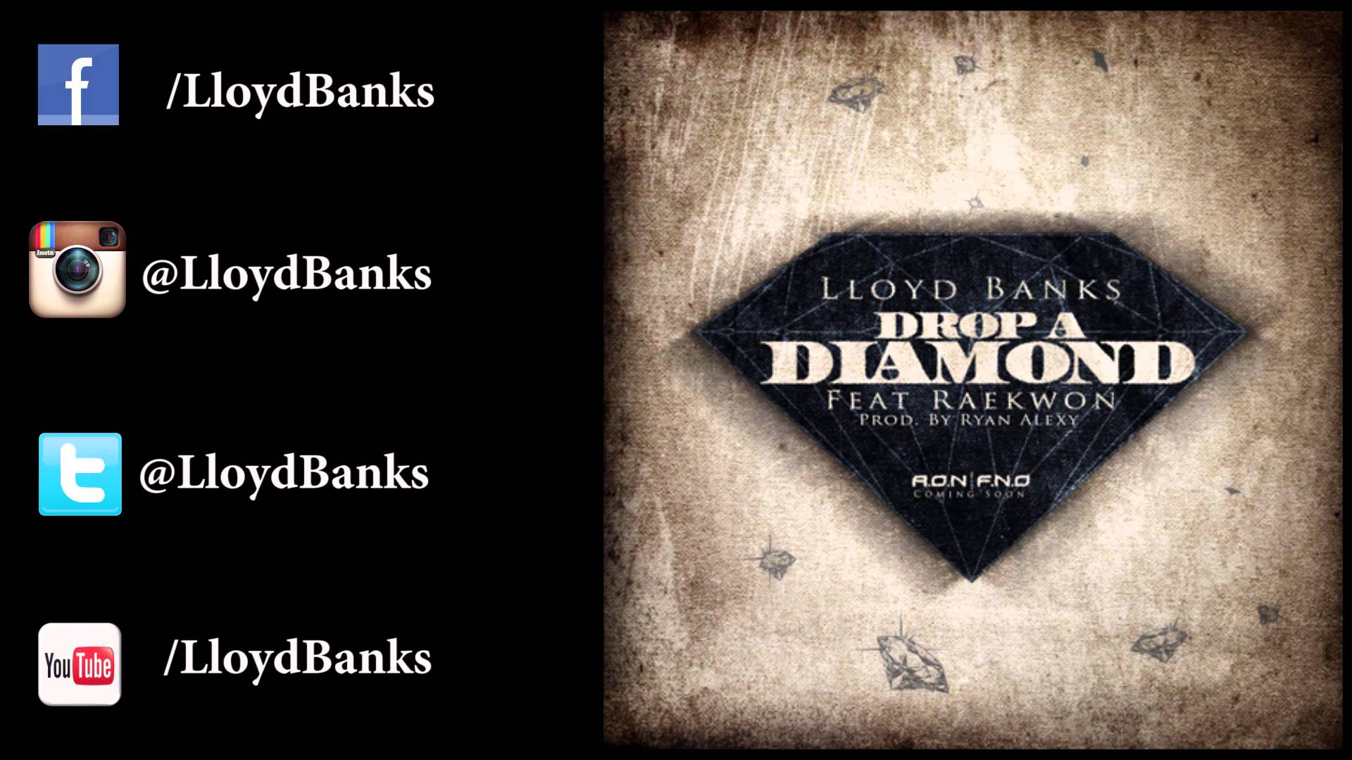 Diamond Кореш feat. Pinq. Lloyd Banks logo.